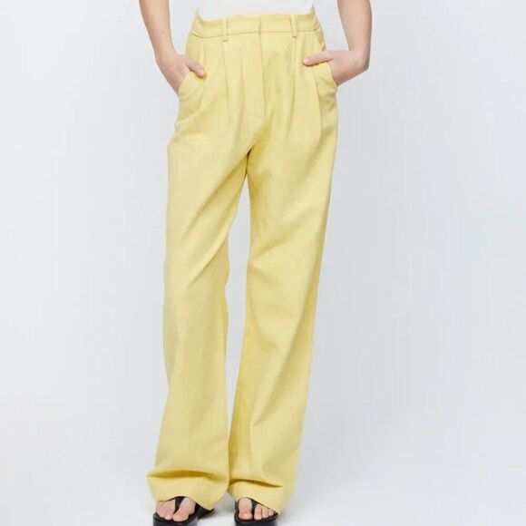 NEW Bec and Bridge Harriet Pant High waisted pleated trouser - Picture 2 of 8